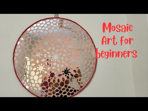 Mosaic Art for beginners| How to make mosaic Art for beginners step by step guide 