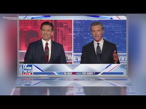 DeSantis and Newsom face off in debate