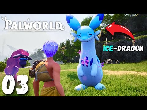 CAPTURING the Ultimate ICE Type Boss PALMON 🔥| Palworld Hindi Gameplay EP03