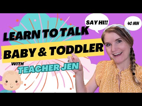 Learn to Talk - Babies and Toddlers - Learn shapes, signs and gestures- Sing with Teacher Jen