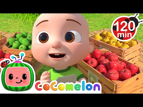 🍏 Counting Apples KARAOKE! 🍎 | BEST OF COCOMELON! | Sing Along With Me! | Moonbug Kids Songs