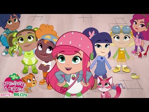 Strawberry Shortcake 🍓 A Berry Perfect Kind of Day!  🍓 Berry in the Big City| Cartoons for Kids