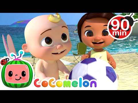 Fun Day at Beach + More | Cocomelon - Science Videos for Kids Moonbug Kids - Our Green Earth