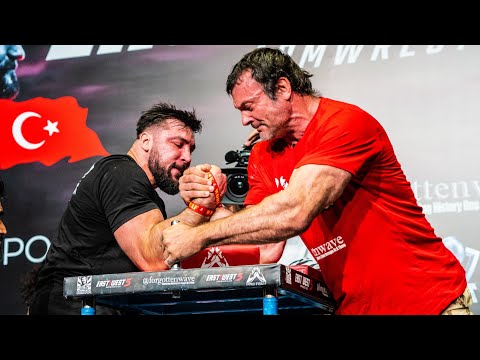 Devon Larratt vs Evgeny Prudnyk  - East vs West Right Arm World Heavyweight Title Match