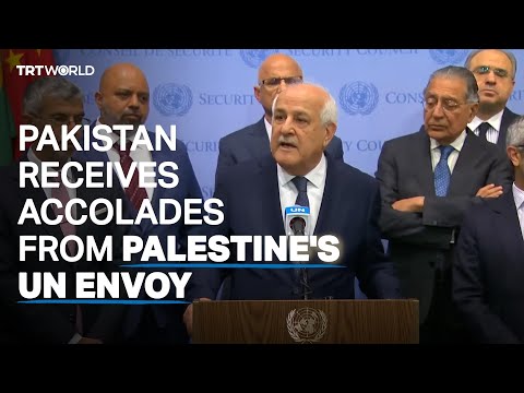 Pakistan receives accolades from Palestine&rsquo;s UN envoy for steadfast UNGA support