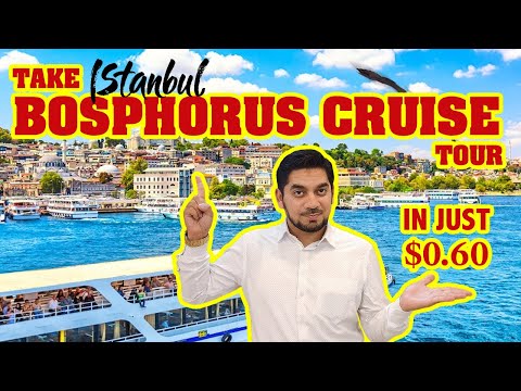 Istanbul Bosphorus Cruise Tour 2024 | Exploring the Bosphorous Spectacular Waterscape