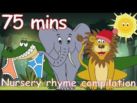 Down In The Jungle! And lots more Nursery Rhymes! 75 minutes!