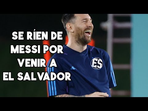 Argentinos se r&iacute;en de Messi por su visita a El Salvador con el Inter Miami