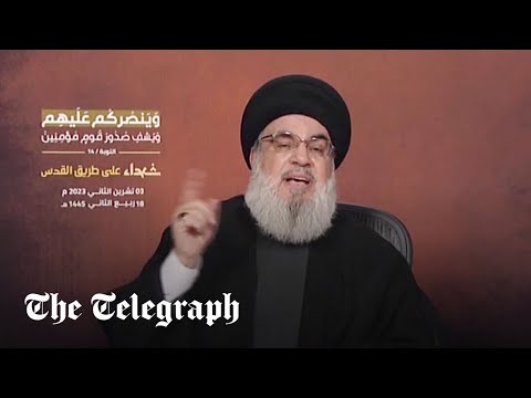 Hezbollah leader says group is in a &lsquo;real battle&rsquo; with Israel