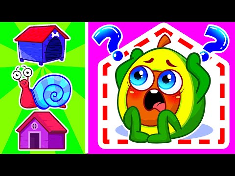 Where Is My Home Song 🏠😭 This Is Where I Live 🥰 II Kids Songs by VocaVoca Friends 🥑