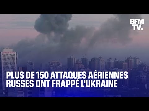 Une vague massive de frappes russes sur l'Ukraine fait au moins 18 morts et 132 bless&eacute;s