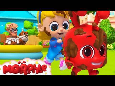 Muddy Morphle Takes A Bath - My Magic Pet Morphle | Magic Universe - Kids Cartoons