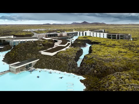 Terrifying changes to the Blue Lagoon in Iceland after a powerful volcano eruption