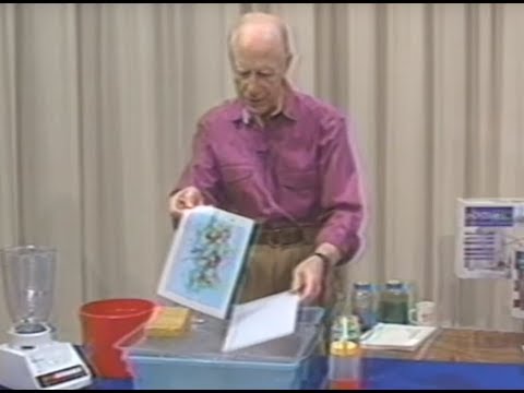 How To Make Paper: Pulp Painting