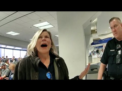 Rich &amp; Entitled Airport Karen: Police&rsquo;s Worst Nightmare