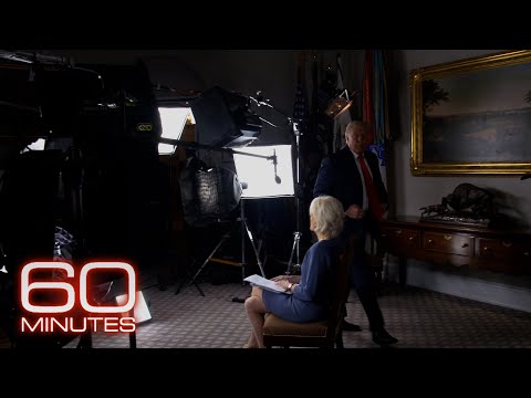 Why did Trump abruptly exit his 60 Minutes interview with Lesley Stahl?