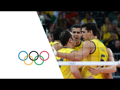 Men's Volleyball Preliminary Round - BRA v SRB | London 2012 Olympics