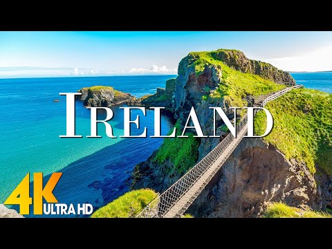 Ireland 4K - Scenic Relaxation Film With Inspiring Cinematic Music and Nature | 4K Video Ultra HD