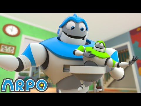 Double ARPO Trouble - ARPO Vs OPRA | ARPO The Robot | Funny Kids Cartoons | Full Episode Compilation