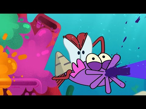 Paint battle | NEW The Adventures of Bernie | Zig &amp; Sharko - Cartoons for Kids