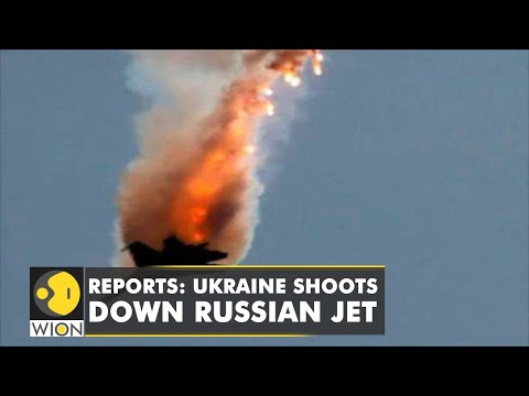 Reports: Ukraine shoots down Russian jet | Residential buildings burn following the plane crash