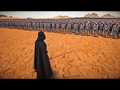 DARTH VADER VS 1,000,000 ZOMBIES - Ultimate Epic Battle