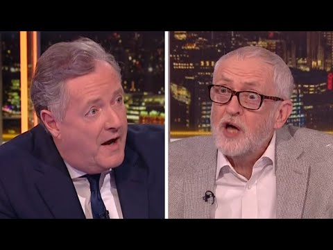 &amp;quot;Why Won't You Call Hamas Terrorists?&amp;quot; Piers Morgan vs Jeremy Corbyn Debate On Palestine And Israel