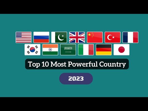 Top 10 Most Powerful Country in the World 2023 