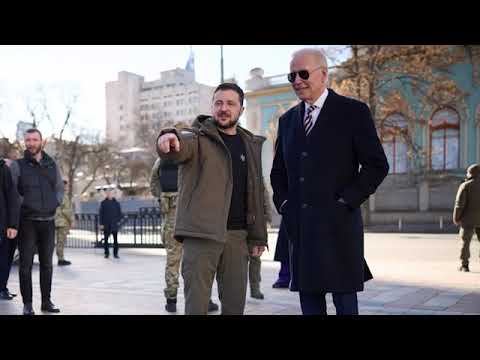 President Zelensky visits Biden amidst Funding Bill Standstill.