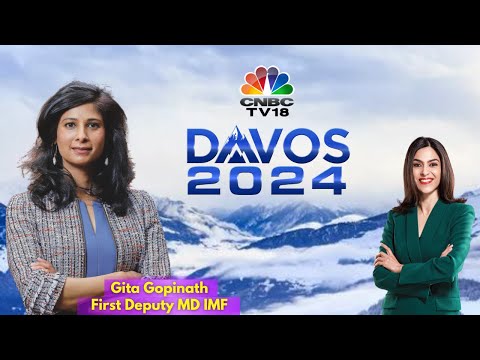 Davos 2024 LIVE | Shereen Bhan In Conversation With IMF's Gita Gopinath | WEF 2024 | N18L