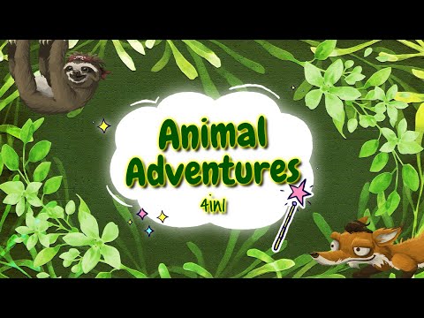 Sleep Meditation for Kids | ANIMAL ADVENTURES 4in1 | Sleep Stories for Children