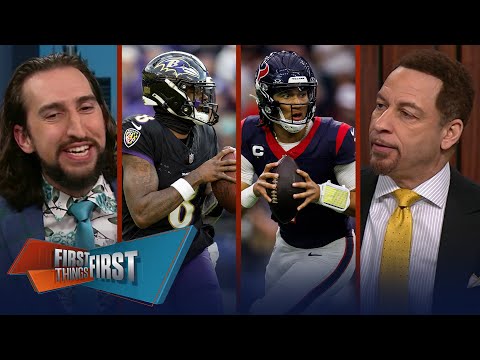 Ravens vs. Texans, How much pressure is on Lamar Jackson? | NFL | FIRST THINGS FIRST