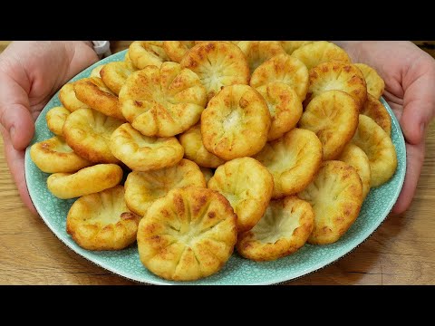 Just potatoes and flour. Incredibly crispy potatoes, only 2 ingredients. Try it. 4 ASMR