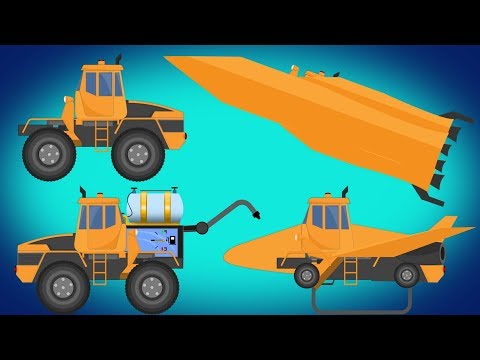 Kids TV channel | Transformer | Space Shuttle | Fuel Tank | Rocket | Video For Kids