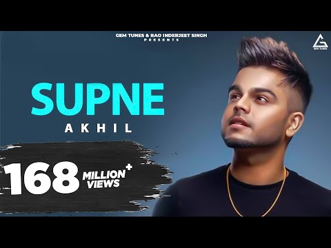 Supne : Akhil | Tanvi Nagi | New Punjabi Song