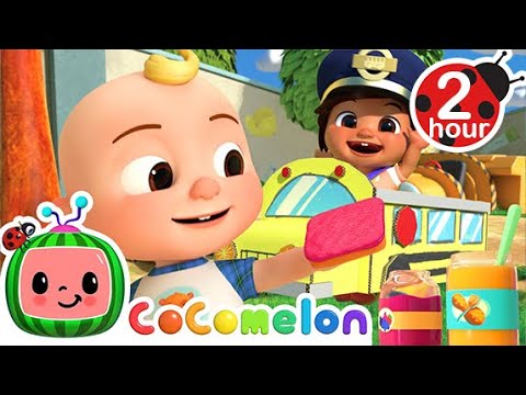 Peanut Butter Jelly Wheels on the Bus! | CoComelon Kids Songs &amp; Nursery Rhymes