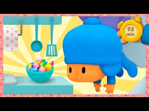 🎶 POCOYO AND NINA - Johny Johny Yes Papa Song [93 min] ANIMATED CARTOON for Children | FULL episodes