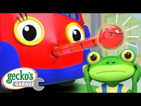 Baby Truck Visits Doctor Gecko | Baby Truck | Gecko's Garage | Kids Songs