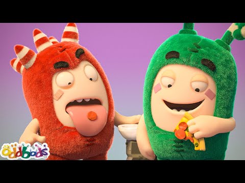 Malfunction At The Fountain | Oddbods - Food Adventures | Cartoons for Kids