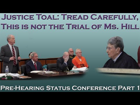 Justice Toal: Tread Carefully This is Not the Trial of Ms Hill - Alex Murdaugh New Trial Status Conf