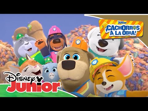 &iexcl;Cachorros a la obra!: Conoce al equipo | Disney Junior Oficial