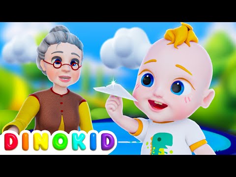 I Love Grandma - Cute Boy | Johny Johny Yes Papa | Family Songs for Kids by Dinokid Nursery Rhymes