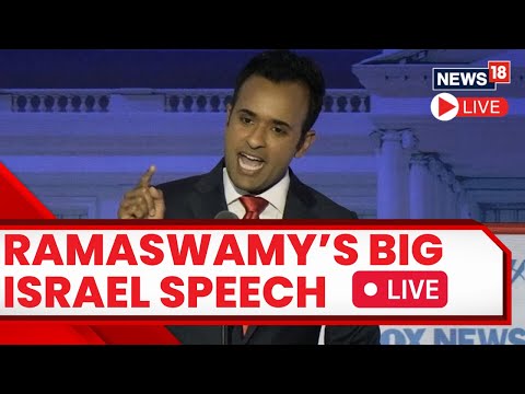 Vivek Ramaswamy LIVE | Ramaswamy Speech At Republican Jewish Coalition Live | U.S. News Live | N18L