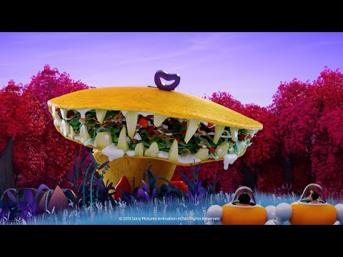 Cloudy with a Chance of Meatballs 2 : Attacked by a Tacodile (HD CLIP)