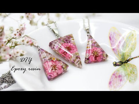 4 Amazing DIY ideas from epoxy resin/ cutest jewelry DIY/ Fancy resin ideas