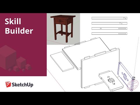 Prepping Woodworking Projects for LayOut in SketchUp