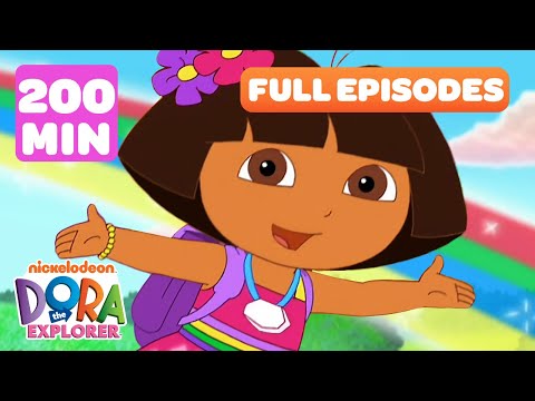 Dora FULL EPISODES Marathon! ➡️ | 7 Full Episodes - 200 Minutes! | Dora the Explorer