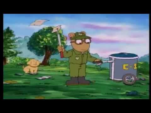 Arthur  S1 EP 25 Part4 - Arthur Cleans Up