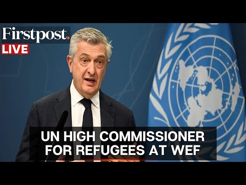 Davos 2024 LIVE: World Economic Forum Annual Meet |UN High Commissioner for Refugees Deliver Remarks