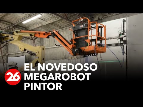 Estados Unidos | El novedoso megarobot pintor